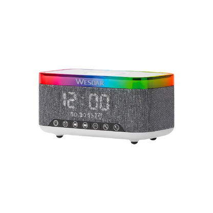 Speaker BT 5.3 10 W con ricarica Type-C illuminazione LED RGB