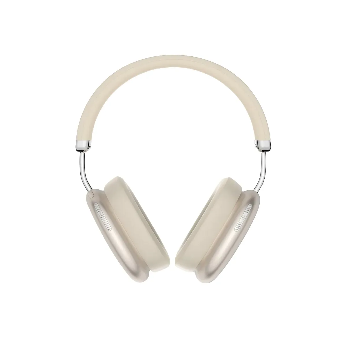Cuffia audio BT 5.4 over ear 40 mW super bass reflex colore beige