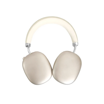 Cuffia audio BT 5.4 over ear 40 mW super bass reflex colore beige